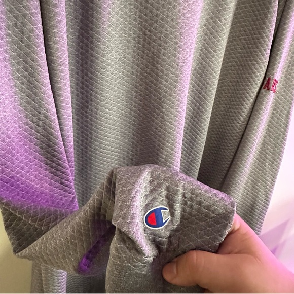 Champion Washington State University Cougars Head Quarter Zip Men’s XL Grey Red - Picture 6 of 6